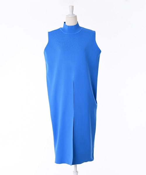 Narcissus（ナルシス）の「【SINN】Narcissusオリジナル　スリットノースリートップス（ニット/セーター・レディース・ホワイト/イエロー/ブラック/ブルー・FREE）」の17枚目の写真