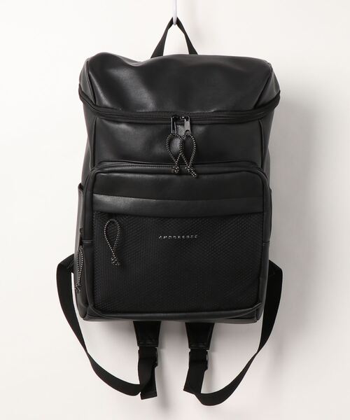 ANDGEEBEE（アンジービー）の「【UNISEX】ボックスリュック（バックパック/リュック・レディース・ブラック・FREE）」の7枚目の写真
