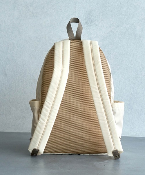 ROPE' PICNIC(ロペピクニック)の「【撥水加工】ナイロンツイルリュック(バックパック/リュック・レディース・ブラック/パープル系その他/ベージュ系その他2/ブラウン/キナリ・FREE)」の15枚目の写真