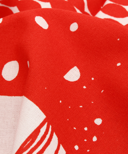 fennica（フェニカ）の「marimekko / tarkein bag（トートバッグ・レディース・ブラック/レッド・ONE SIZE）」の8枚目の写真