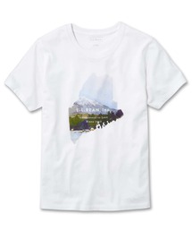 L.L.Bean | ウィメンズ ジャパン・フィット　グラフィック・コットン・ティ、半袖　グラフィック 2 ジャパン・フィット(Tシャツ/カットソー)