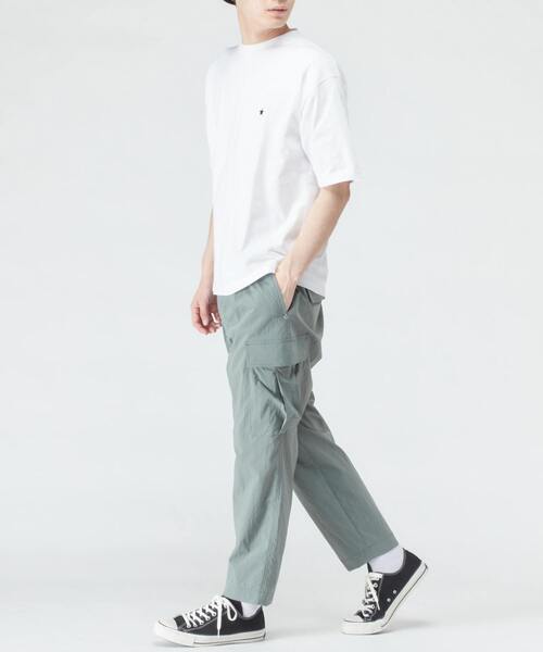 CONVERSE TOKYO（コンバーストウキョウ）の「ロゴスピンドルTシャツ（Tシャツ/カットソー・メンズ・ホワイト/ブラック/テラコッタ・MEDIUM/LARGE/SMALL）」の4枚目の写真