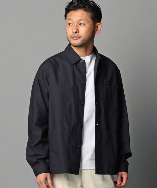 GLOSTER(グロスター)の「シャツカバーオール(カバーオール・メンズ・ホワイト系その他4/キャメル/ネイビー・S/M/L)」の10枚目の写真