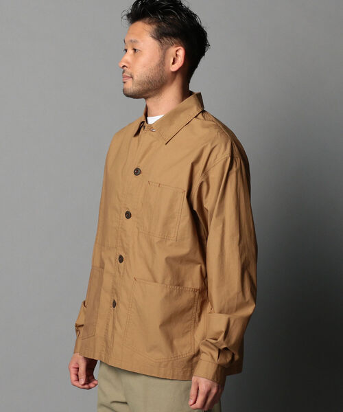 GLOSTER(グロスター)の「シャツカバーオール(カバーオール・メンズ・ホワイト系その他4/キャメル/ネイビー・S/M/L)」の18枚目の写真