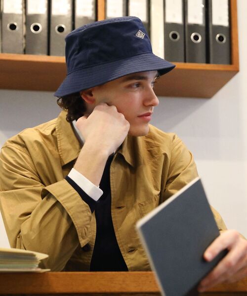 GLOSTER(グロスター)の「シャツカバーオール(カバーオール・メンズ・ホワイト系その他4/キャメル/ネイビー・S/M/L)」の13枚目の写真