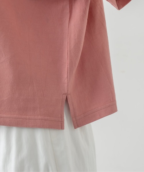 OLIVE des OLIVE（オリーブデオリーブ）の「Reiwa後ろレースアップアソートT（Tシャツ/カットソー・レディース・グレイッシュベージュ/サックスブルー/オフホワイト/ネイビー/ブルー系その他/ピンク系その他・FREE）」の17枚目の写真