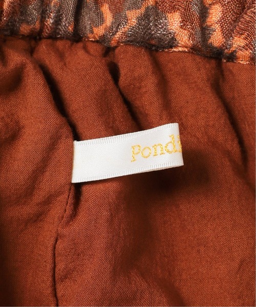 SLOBE IENA(スローブイエナ)の「【Pondichery/ポンディシェリ 】パンツ【洗濯機洗い(弱) 】◆(その他パンツ・レディース・ブラウン/グレー・FREE)」の11枚目の写真