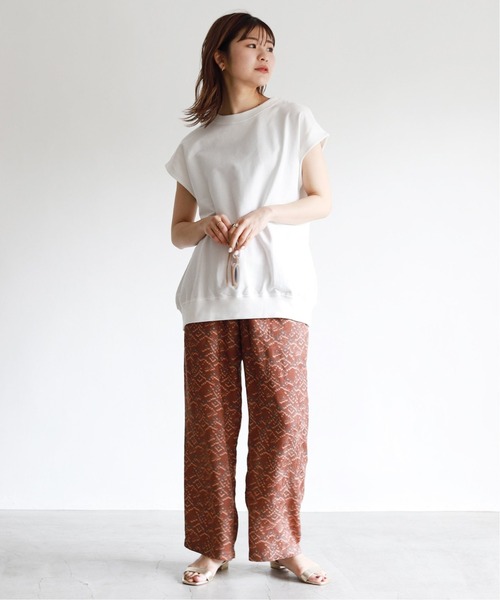 SLOBE IENA(スローブイエナ)の「【Pondichery/ポンディシェリ 】パンツ【洗濯機洗い(弱) 】◆(その他パンツ・レディース・ブラウン/グレー・FREE)」の17枚目の写真