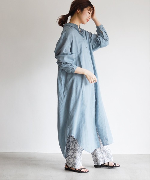 SLOBE IENA(スローブイエナ)の「【Pondichery/ポンディシェリ 】パンツ【洗濯機洗い(弱) 】◆(その他パンツ・レディース・ブラウン/グレー・FREE)」の15枚目の写真