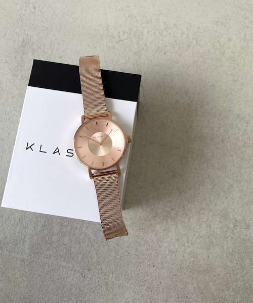 CANAL JEAN（キャナルジーン）の「KLASSE14(クラスフォーティーン) "VOLARE RoseGold collection"腕時計（アナログ腕時計・レディース・ピンクゴールド・ONE SIZE）」の2枚目の写真