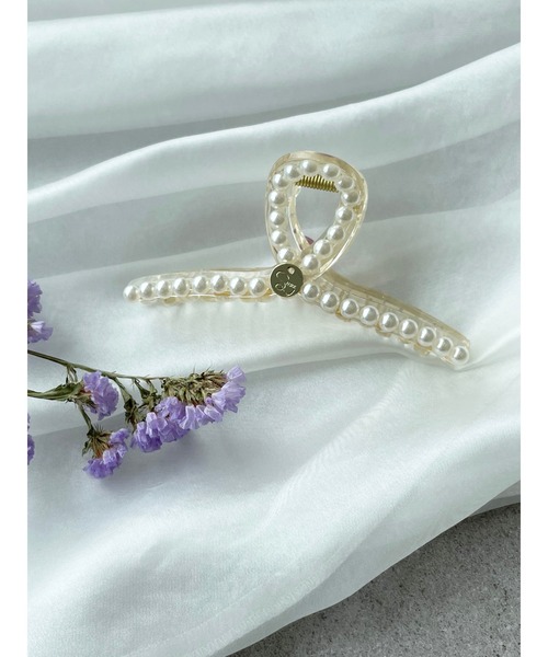 SLURR（スラ―）の「パールバンス（バレッタ/ヘアクリップ・レディース・クリア・FREE）」の6枚目の写真