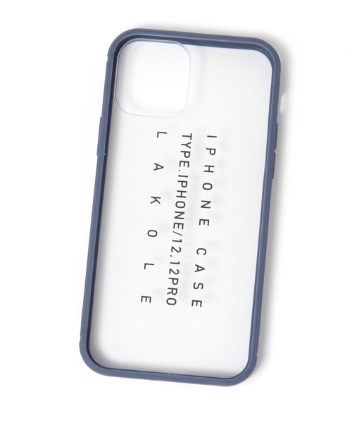 LAKOLE（ラコレ）の「ニュアンスカラーマットフレームiPhoneケース / 949181（スマホケース/カバー・レディース・グレー/ピンク/ネイビー/グリーン/アイボリー/ブルー/チャコール・X-SMALL/SMALL/MEDIUM）」の5枚目の写真