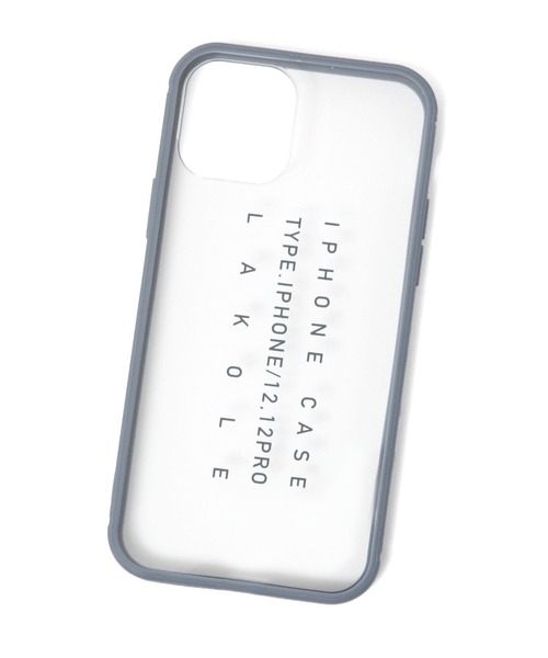 LAKOLE（ラコレ）の「ニュアンスカラーマットフレームiPhoneケース / 949181（スマホケース/カバー・レディース・グレー/ピンク/ネイビー/グリーン/アイボリー/ブルー/チャコール・X-SMALL/SMALL/MEDIUM）」の6枚目の写真