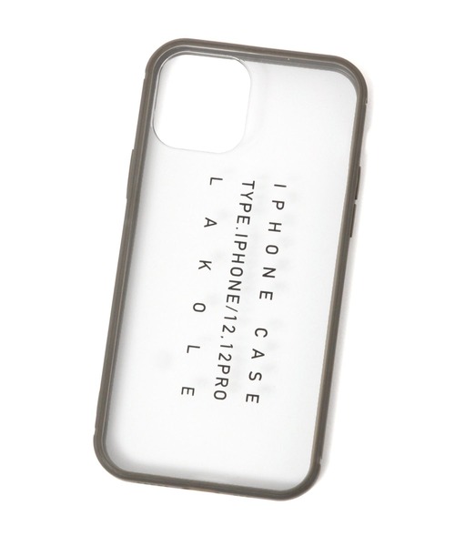 LAKOLE（ラコレ）の「ニュアンスカラーマットフレームiPhoneケース / 949181（スマホケース/カバー・レディース・グレー/ピンク/ネイビー/グリーン/アイボリー/ブルー/チャコール・X-SMALL/SMALL/MEDIUM）」の3枚目の写真