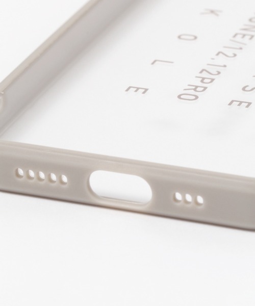 LAKOLE（ラコレ）の「ニュアンスカラーマットフレームiPhoneケース / 949181（スマホケース/カバー・レディース・グレー/ピンク/ネイビー/グリーン/アイボリー/ブルー/チャコール・X-SMALL/SMALL/MEDIUM）」の13枚目の写真