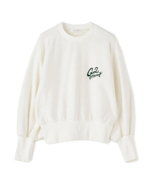 MACPHEE（マカフィー）の「コットン クルーネックプルオーバー（スウェット・レディース・ホワイト/ネイビー・S）」の16枚目の写真