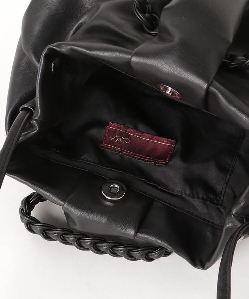 Per sist ence（パーシエンス）の「Per sist ence/パーシエンス　ブレイドハンドル2WAYミニショルダー（ショルダーバッグ・レディース・アイボリー/ブラック/モカ・FREE）」の4枚目の写真