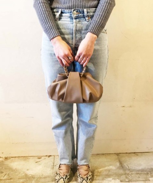 Per sist ence（パーシエンス）の「Per sist ence/パーシエンス　ブレイドハンドル2WAYミニショルダー（ショルダーバッグ・レディース・アイボリー/ブラック/モカ・FREE）」の3枚目の写真