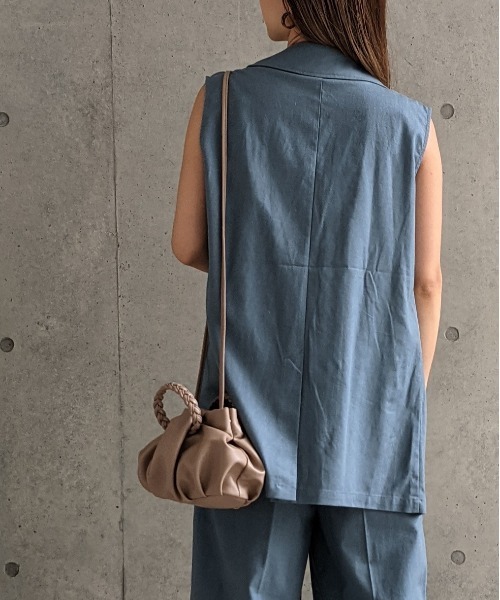 Per sist ence（パーシエンス）の「Per sist ence/パーシエンス　ブレイドハンドル2WAYミニショルダー（ショルダーバッグ・レディース・アイボリー/ブラック/モカ・FREE）」の10枚目の写真