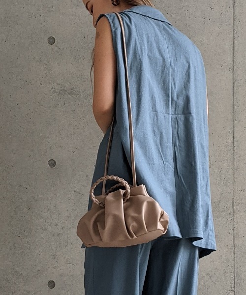 Per sist ence（パーシエンス）の「Per sist ence/パーシエンス　ブレイドハンドル2WAYミニショルダー（ショルダーバッグ・レディース・アイボリー/ブラック/モカ・FREE）」の11枚目の写真