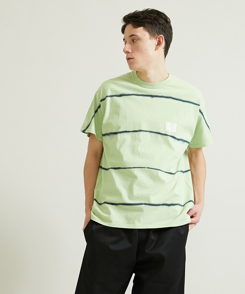VALLIS by FACTOTUM（ヴァリスバイファクトタム）の「STUDIOUS別注 ボーダータイダイTee（Tシャツ/カットソー・メンズ・ホワイト/ピンク/ライム/イエロー/ブルー/ミント・MEDIUM/LARGE）」の13枚目の写真