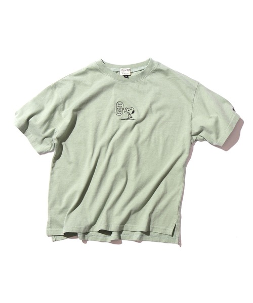 F.O.KIDS(エフオーキッズ)の「F.O.KIDS/エフオーキッズ PEANUTSコラボTシャツ S/S 半袖/半袖Tシャツ キッズ(Tシャツ/カットソー・キッズ・ホワイト/ベージュ/イエロー/グリーン・120/130)」の4枚目の写真