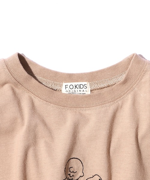 F.O.KIDS(エフオーキッズ)の「F.O.KIDS/エフオーキッズ PEANUTSコラボTシャツ S/S 半袖/半袖Tシャツ キッズ(Tシャツ/カットソー・キッズ・ホワイト/ベージュ/イエロー/グリーン・120/130)」の10枚目の写真