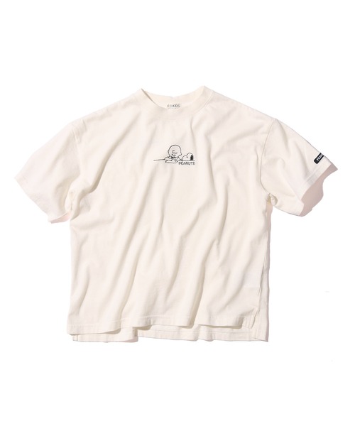 F.O.KIDS(エフオーキッズ)の「F.O.KIDS/エフオーキッズ PEANUTSコラボTシャツ S/S 半袖/半袖Tシャツ キッズ(Tシャツ/カットソー・キッズ・ホワイト/ベージュ/イエロー/グリーン・120/130)」の14枚目の写真