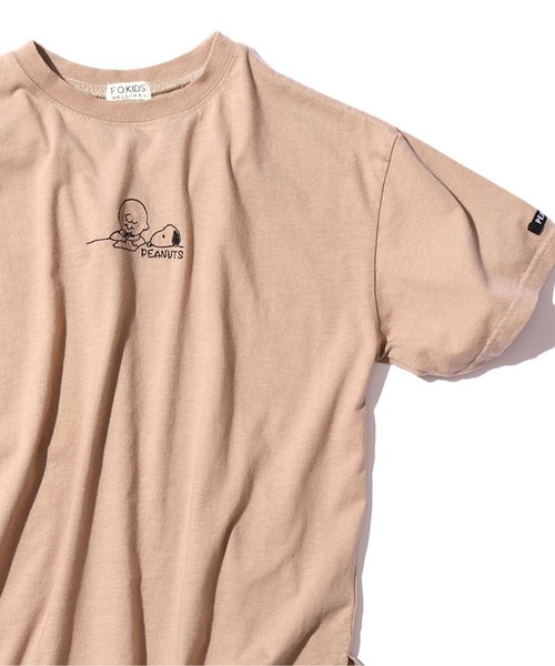F.O.KIDS(エフオーキッズ)の「F.O.KIDS/エフオーキッズ PEANUTSコラボTシャツ S/S 半袖/半袖Tシャツ キッズ(Tシャツ/カットソー・キッズ・ホワイト/ベージュ/イエロー/グリーン・120/130)」の20枚目の写真