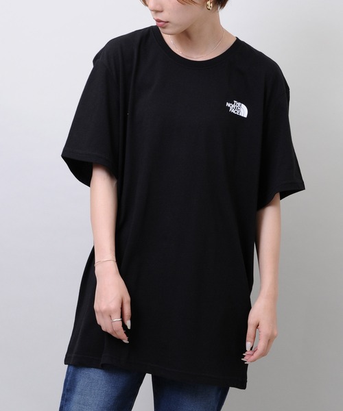 THE NORTH FACE(ザノースフェイス)の「THE NORTH FACE (ザ・ノース フェイス) RedBox Celebration 半袖Tシャツ(Tシャツ/カットソー・レディース・ブラック/レッド/ブルー/ホワイト×ブラック・S/M/L/XL)」の1枚目の写真