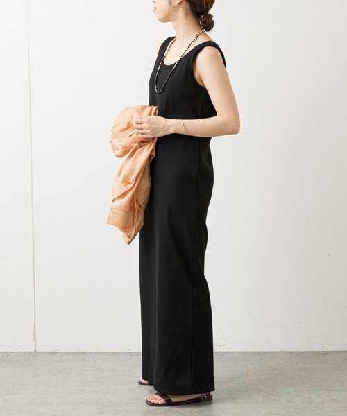 Omekashi（オメカシ）の「テレコノースリーブワンピース（ワンピース