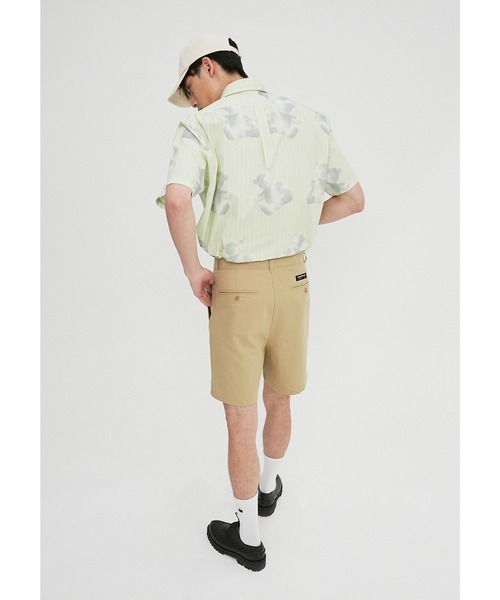 A PIECE OF CAKE（ピースオブケイク）の「『A PIECE OF CAKE/ピースオブケイク』Cloud Bear Half Shirts/総柄クマ 半袖シャツ（シャツ/ブラウス・レディース・ライトパープル/ライトブルー/ライトグリーン・M）」の5枚目の写真