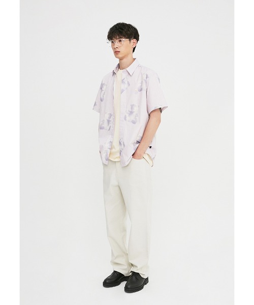 A PIECE OF CAKE（ピースオブケイク）の「『A PIECE OF CAKE/ピースオブケイク』Cloud Bear Half Shirts/総柄クマ 半袖シャツ（シャツ/ブラウス・レディース・ライトパープル/ライトブルー/ライトグリーン・M）」の16枚目の写真