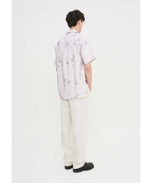 A PIECE OF CAKE（ピースオブケイク）の「『A PIECE OF CAKE/ピースオブケイク』Cloud Bear Half Shirts/総柄クマ 半袖シャツ（シャツ/ブラウス・レディース・ライトパープル/ライトブルー/ライトグリーン・M）」の17枚目の写真