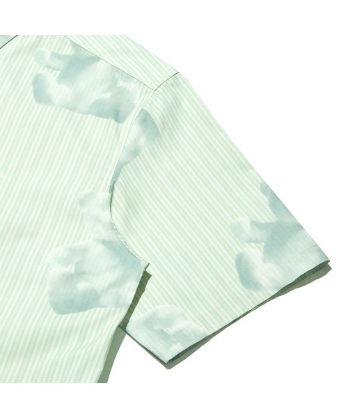 A PIECE OF CAKE（ピースオブケイク）の「『A PIECE OF CAKE/ピースオブケイク』Cloud Bear Half Shirts/総柄クマ 半袖シャツ（シャツ/ブラウス・レディース・ライトパープル/ライトブルー/ライトグリーン・M）」の22枚目の写真