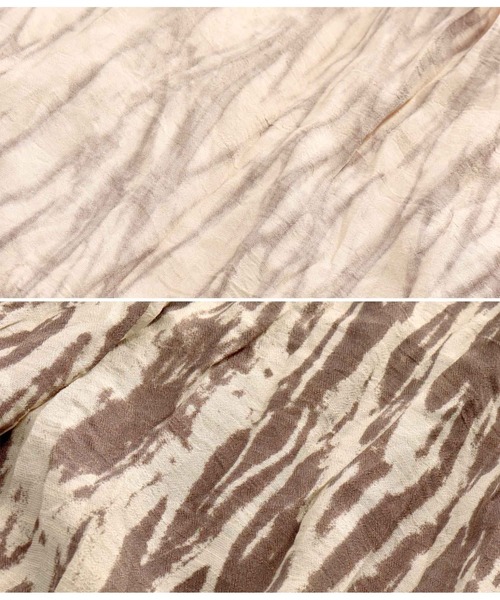 Alluge(アルージュ)の「ブラープリントスカート(スカート・レディース・ベージュ/モカ・FREE)」の5枚目の写真