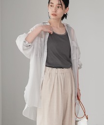 AMERICAN HOLIC | シアーゆるシャツチュニック(シャツ/ブラウス)