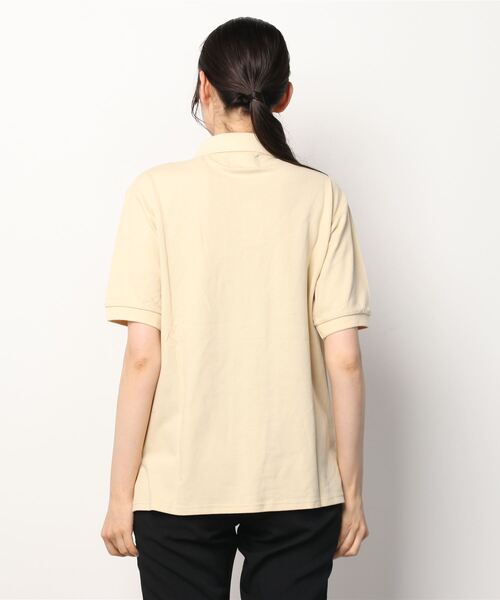 ODD STUDIO(オッドスタジオ)の「【ODD STUDIO】UNION BEAR PK POLO / オッドスタジオ ユニオン ベアー ピケ ポロシャツ(ポロシャツ・レディース・ホワイト/ブラック/グリーン/ライトベージュ・MEDIUM/LARGE)」の10枚目の写真