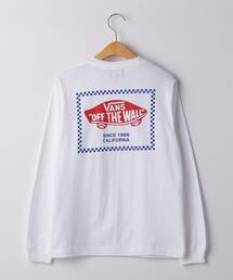 VANS | ＜VANS（バンズ）＞ CHECKER BOX ロングスリーブ / ロンT  －ウォッシャブル－(Tシャツ/カットソー)