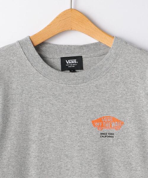 VANS(バンズ)の「<VANS(バンズ)> CHECKER BOX ロングスリーブ / ロンT(Tシャツ/カットソー・キッズ・ホワイト/ブラック/グレー・MEDIUM/LARGE)」の8枚目の写真