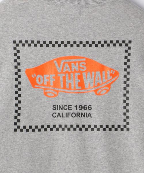 VANS(バンズ)の「<VANS(バンズ)> CHECKER BOX ロングスリーブ / ロンT(Tシャツ/カットソー・キッズ・ホワイト/ブラック/グレー・MEDIUM/LARGE)」の10枚目の写真