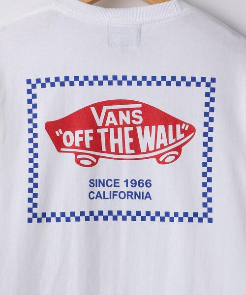 VANS(バンズ)の「<VANS(バンズ)> CHECKER BOX ロングスリーブ / ロンT(Tシャツ/カットソー・キッズ・ホワイト/ブラック/グレー・MEDIUM/LARGE)」の9枚目の写真