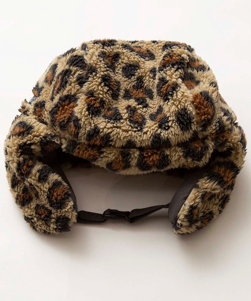 Johnbull（ジョンブル）の「フリースボンバーハット（ハット・メンズ・レオパード/ストライプ・MEDIUM/SMALL）」の11枚目の写真