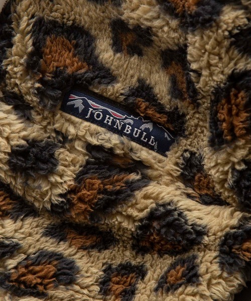 Johnbull（ジョンブル）の「フリースボンバーハット（ハット・メンズ・レオパード/ストライプ・MEDIUM/SMALL）」の13枚目の写真
