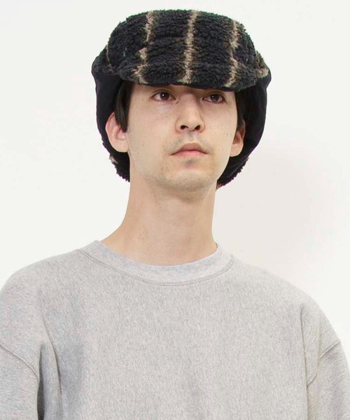 Johnbull（ジョンブル）の「フリースボンバーハット（ハット・メンズ・レオパード/ストライプ・MEDIUM/SMALL）」の17枚目の写真