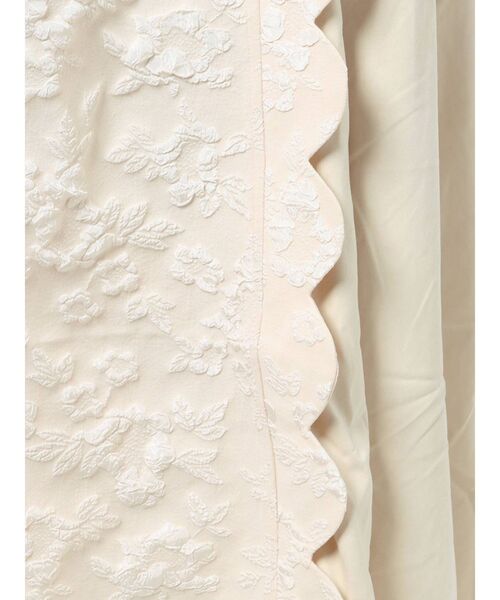 merry jenny（メリージェニー）の「スカラップコンビワンピース（ワンピース・レディース・ライトブルー/ブラック/アイボリー・FREE）」の7枚目の写真