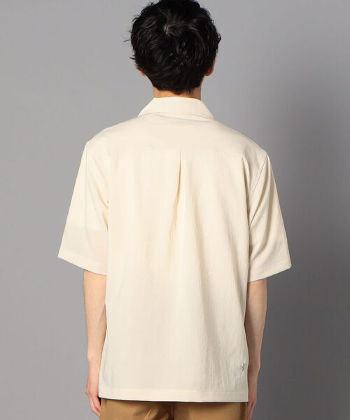 GLOSTER（グロスター）の「《追加》【GLOSTER/グロスター】EVALET QUICK DRY OPEN COLLAR オープンカラーシャツ（シャツ/ブラウス・メンズ・ブラウン/アイボリー/ブラック/オリーブ/ネイビー・MEDIUM/LARGE）」の18枚目の写真