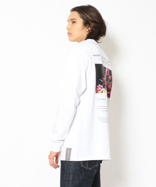 A4A（エーフォーエー）の「A4A(エーフォーエー) CONTRAST LONGSLEEVE Tシャツ（Tシャツ/カットソー・メンズ・ホワイト/ブラック・FREE）」の5枚目の写真