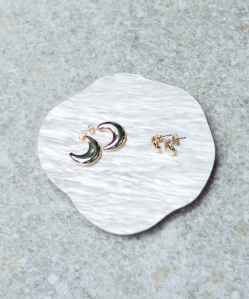 Kastane（カスタネ）の「【Spice Your Life】Curve accessory tray/アクセサリートレイ（その他小物・レディース・ミント/オレンジ/アイボリー/ブラック/ブラウン/グリーン/パープル・FREE）」の2枚目の写真