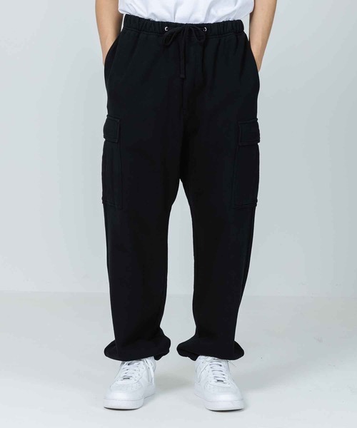 XLARGE（エクストララージ）の「SWEAT CARGO PANTS（スウェットパンツ・メンズ・グリーン/ブラック/アッシュ・L/XL/S/M）」の4枚目の写真